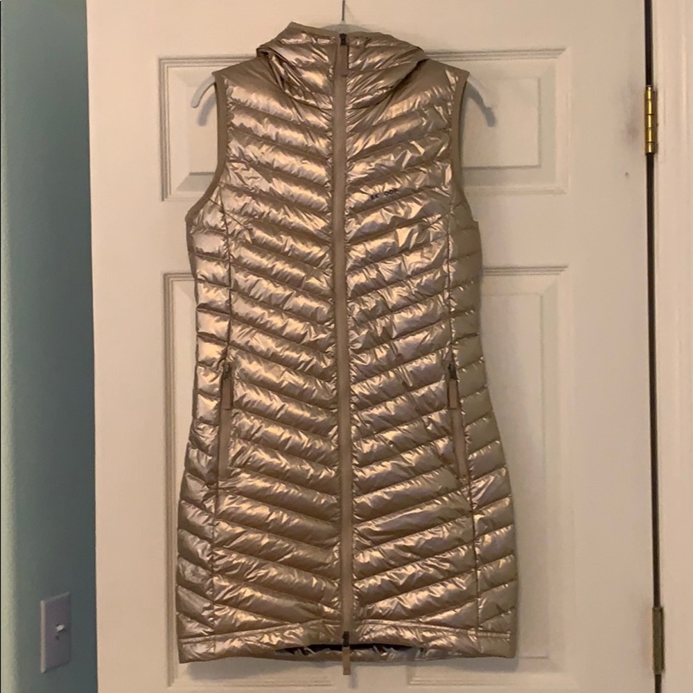 SKHOOP osa vest in champagne S
